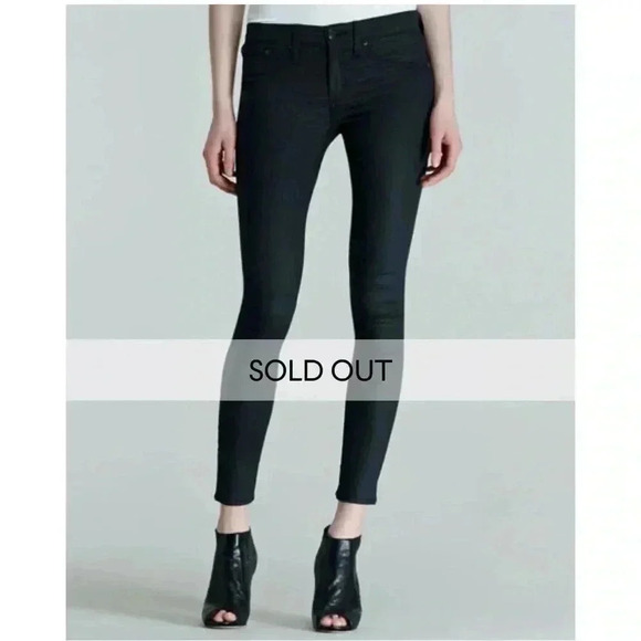 Rag  and bone heritage skinny shore ditch stretch dark 5 pcket denim jean 27 - Picture 1 of 5